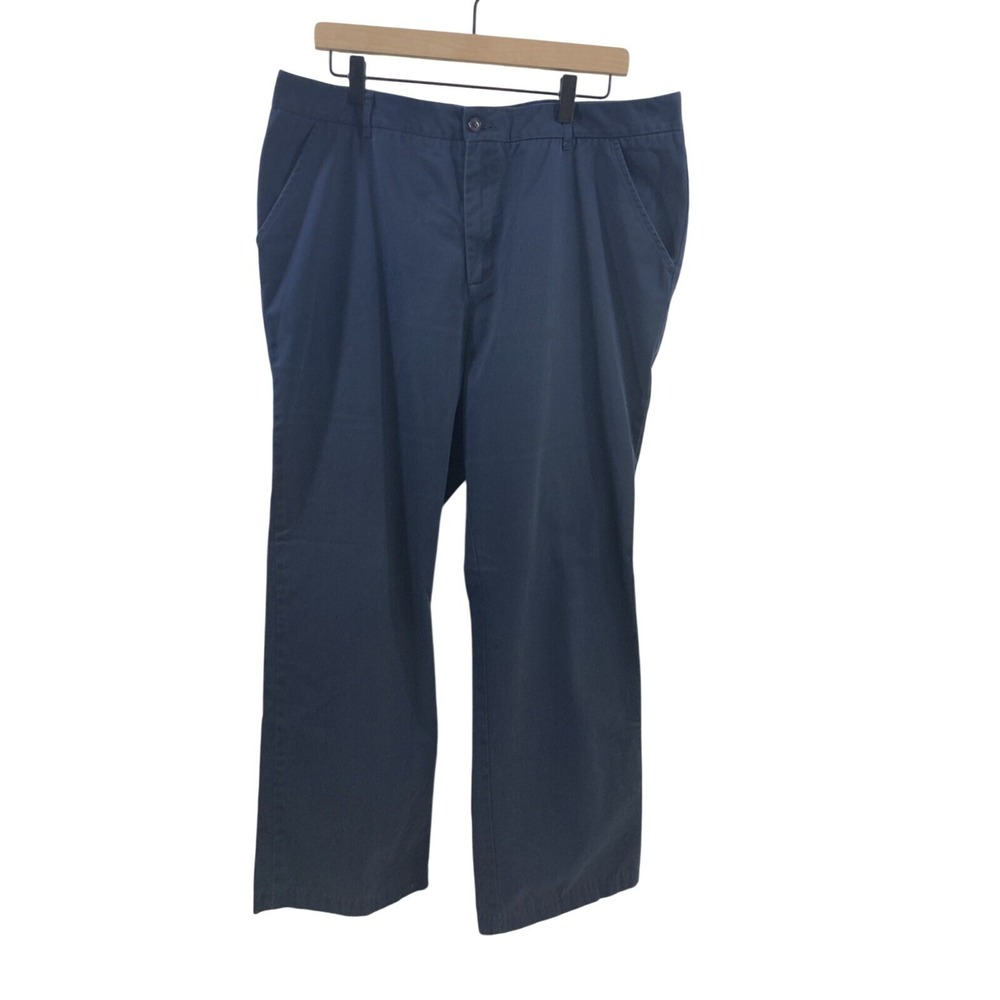 Lands End Women 16 Blue Pants Straight Leg